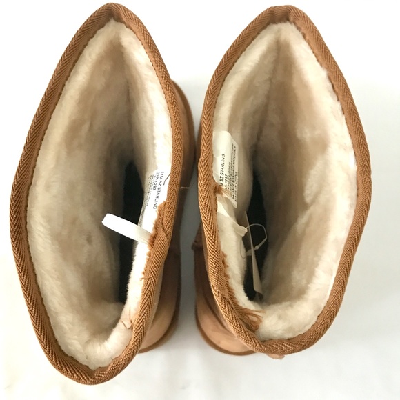 Arizona Jean Co. Starling Cognac Faux Suede Bootie - Picture 7 of 12